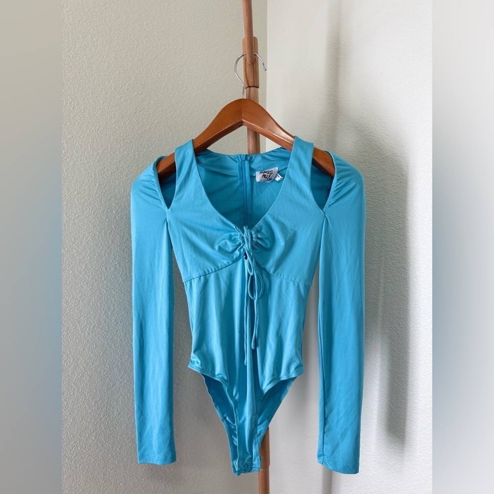 Princess Polly Blue Valentina Bodysuit Women’s Size 4